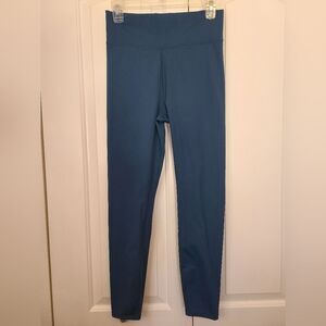 Madewell MWL Form High-Rise 25" Leggings Teal Blue Size M
